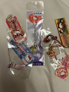 ご当地限定ハローキティ ストラップ 5個セット