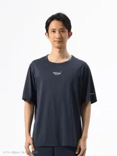 ネイビーXL サイズ　BAKUNE Dry（旧モデル） 半袖Tシャツ