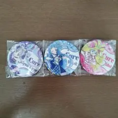 きみプリ　きみとアイドルプリキュア　BIGホログラム缶バッジ