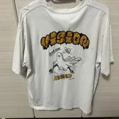 VISION ゴースト スケートボード Tシャツ