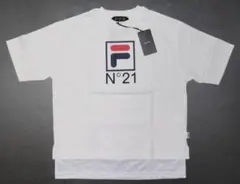 新品 N°21 × FILA ヌメロヴェントゥーノ フィラ Tシャツ M