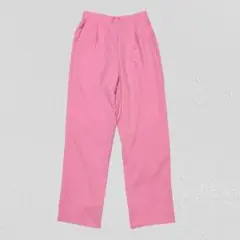 アダプト♡スラックスパンツ　バックゴム　ピンク　M相当