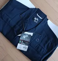 ワークブルゾン　L ネイビー　制服　ワークウェア　作業着