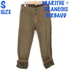 MARITHE+ FRANCOIS GIRBAUD ロールアップパンツ K627