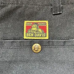 70s BEN DAVIS Frisco フリスコパンツ　ブラック 実寸 W34