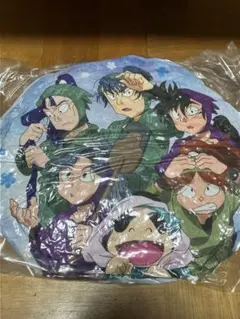 【匿名配送】忍たま乱太郎 クッション アニカプ 雨濡れ 用具委員会 作法委員会