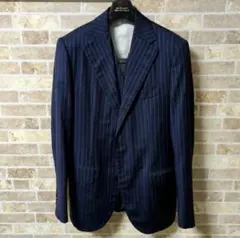 定価50万円 美品 サルトリアイプシロン 3ピース スーツ 44 ゼニア生地