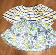 スカート　140センチ２枚セット