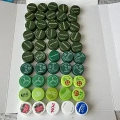 サントリー、生茶、ポカリ、ペットボトルの蓋　100コ　4