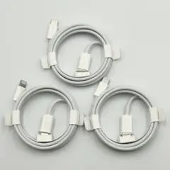 Apple ライトニングケーブル USB-C 3個セット