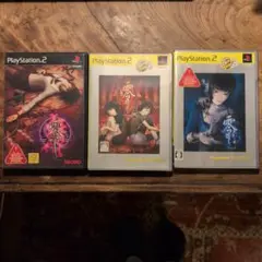 PS2ソフト 零シリーズ3作セット PS2】 零 zero / 零 紅い蝶 / 零 刺青の聲 / 零シリーズ 3本