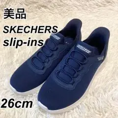 美品 SKECHER スケッチャーズ Slip-ins スリッポン 26㎝