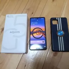 AQUOS sense5G A004SH ライトカッパー SIMロック解除済
