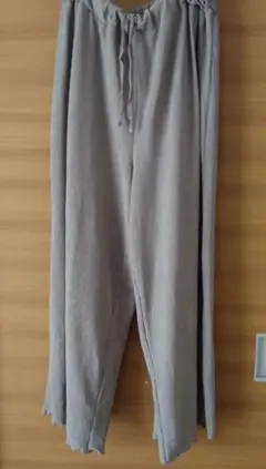 レディース　リブ編み　ズボン　パンツ　５Ｌ