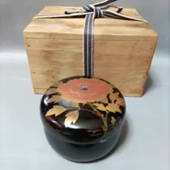 漆器 丸盆 波に鳥沈金 蒔絵　慶塚　輪島塗 漆器 丸盆 波に鳥沈金 蒔絵 慶塚 輪島塗 - メルカリ