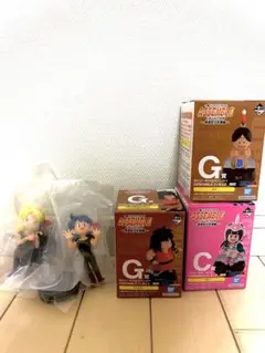 ドラゴンボール一番くじアッセンブル C賞ランチ2種、チチG賞ウパ、ヤジロベー
