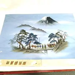 163 額裏 男物 羽織裏 ブルーグレ 未使用品ー