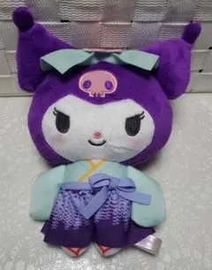クロミ 和風おめかし ぬいぐるみ みどり 袴