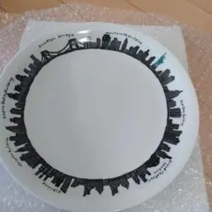ブルックリンブリッジデザイン皿