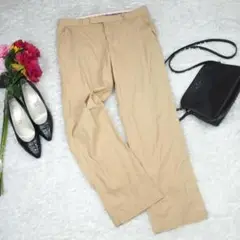 Y8653*MACPHEEマカフィー☆パンツ☆スラックス☆トラウザーズ☆ベージュ