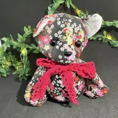 はぎれのテディベア小ペレットあり