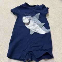 baby GAP サメプリントロンパース 6-12ヶ月