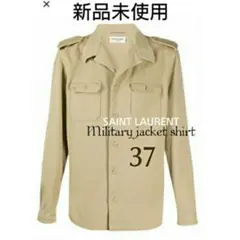 新品*!★SAINTLAURENT*ミリタリーシャツジャケット 37