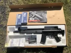 KSC HK33K 2way 電動ガン エアコキ エアガン サバゲー ジャンク KSC H&K HK33 電動ガンとエアコキのハイブリッドエアガン シア式