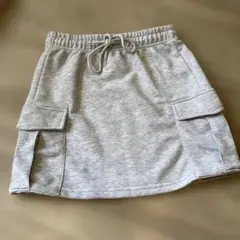 スウェット　グレー　スカート　S