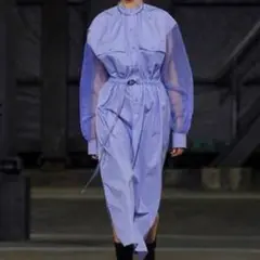 最終値下げ HYKE GROSGRAIN シアーワンピース