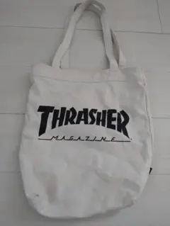 THRASHER MAGAZINE トートバッグ ホワイト