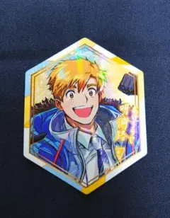 【匿名配送】メダリスト展　入場特典　明浦路司 サイン入りホログラムカード
