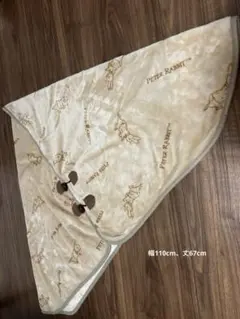 【⠀ピーターラビット⠀】フリースポンチョ