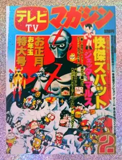 貴重!【☆1977年☆】美品 テレビマガジン お正月特大号 昭和レトロ
