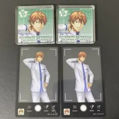 新テニスの王子様 テニプリ アクリルブロック クリアカード 制服 千石清純 4点