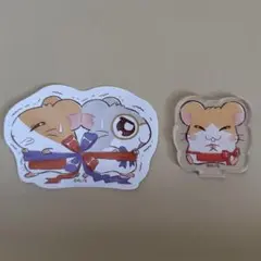 即購入可　とっとこハム太郎　seria DAISO