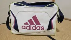 adidas エナメルスポーツバッグ　学生時代