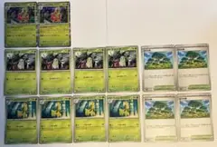メガニウム進化ライン　活力の森　計14枚セット