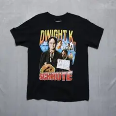 メンズM【A品】USA古着Tシャツ黒1847