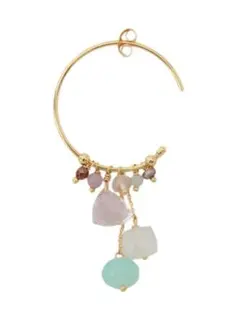 sweet pea パープル、ブルー系ピアス