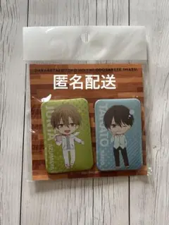 東谷准太＆西條高人 長方形　缶バッジ　セット 抱かれたい男1位に脅されています。