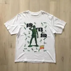 トイストーリー TOY STORY グリーンアーミーメン Tシャツ ディズニー