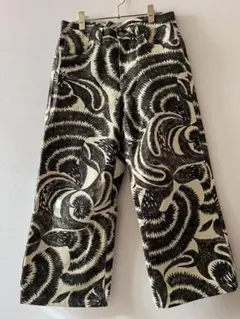 DRIES VAN NOTEN 柄デニム