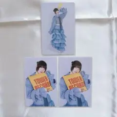 SWEET STEADY 奥田彩友 タワレコ限定 オリジナル トレカ 3枚セット