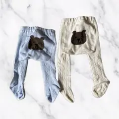GAP くまさんタイツ 0-12m 2点セット