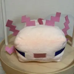 マインクラフトBIGぬいぐるみ　ウーパールーパーピンク