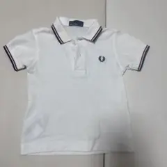 FRED PERRY ホワイトポロシャツ 6-12ヶ月