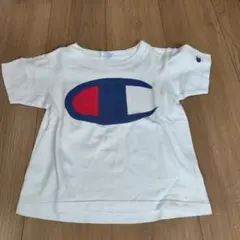 Champion ホワイト Tシャツ 100cm