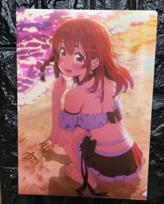 彼女、お借りします　A4クリアファイル 夏　海　水着　砂浜　 入手困難