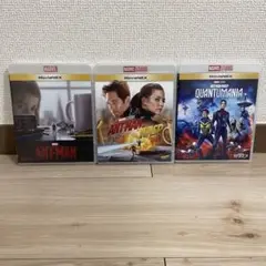 アントマン MovieNEXシリーズ 3作品 セット ケース＆Blu-ray